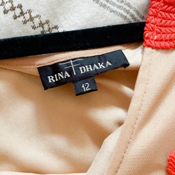 Red Rubied Dusk By Rina Dhaka Casual Maxi Dress - Picture 11 of 11